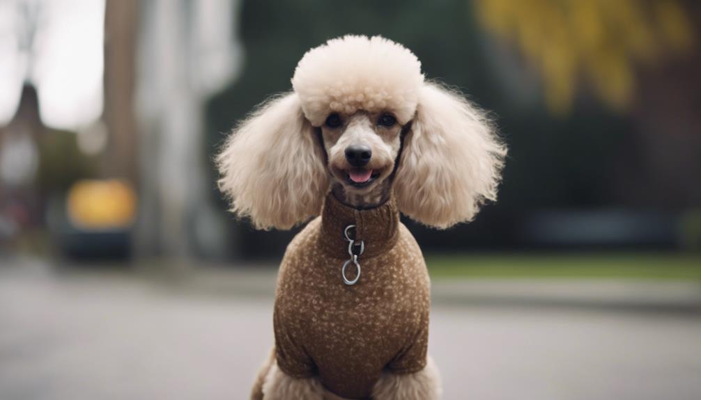 precision in poodle grooming