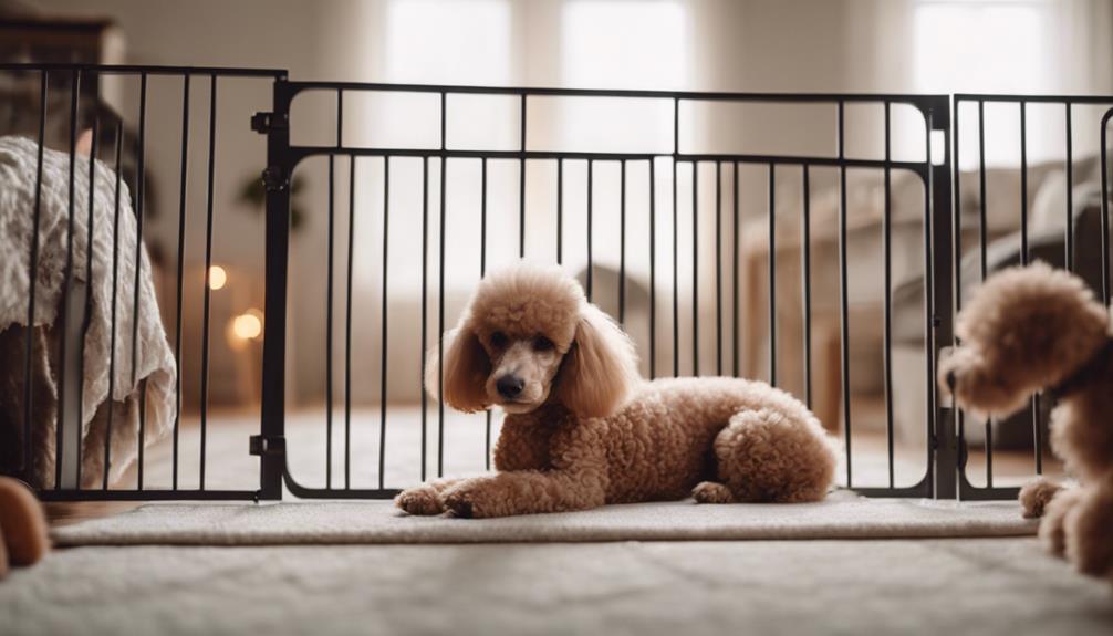 protect poodle in home