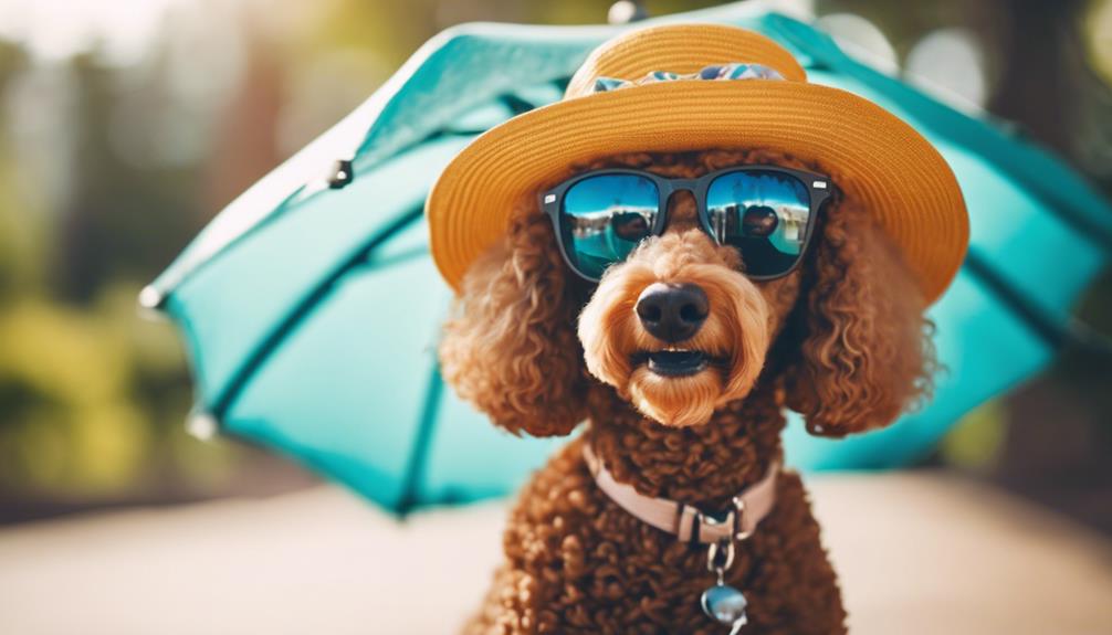 protect poodles from sun