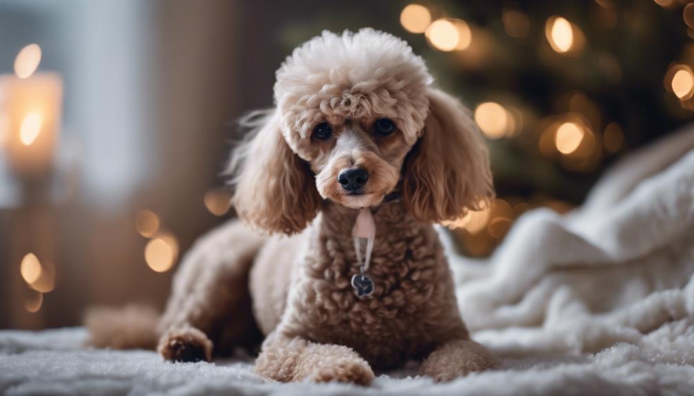 protecting poodle s skin in winter