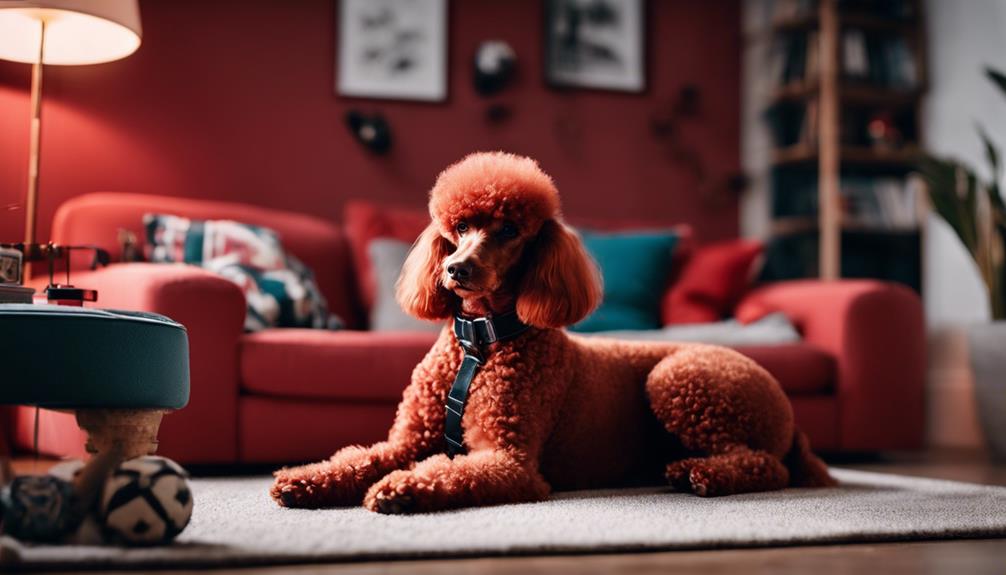 red poodle care tips
