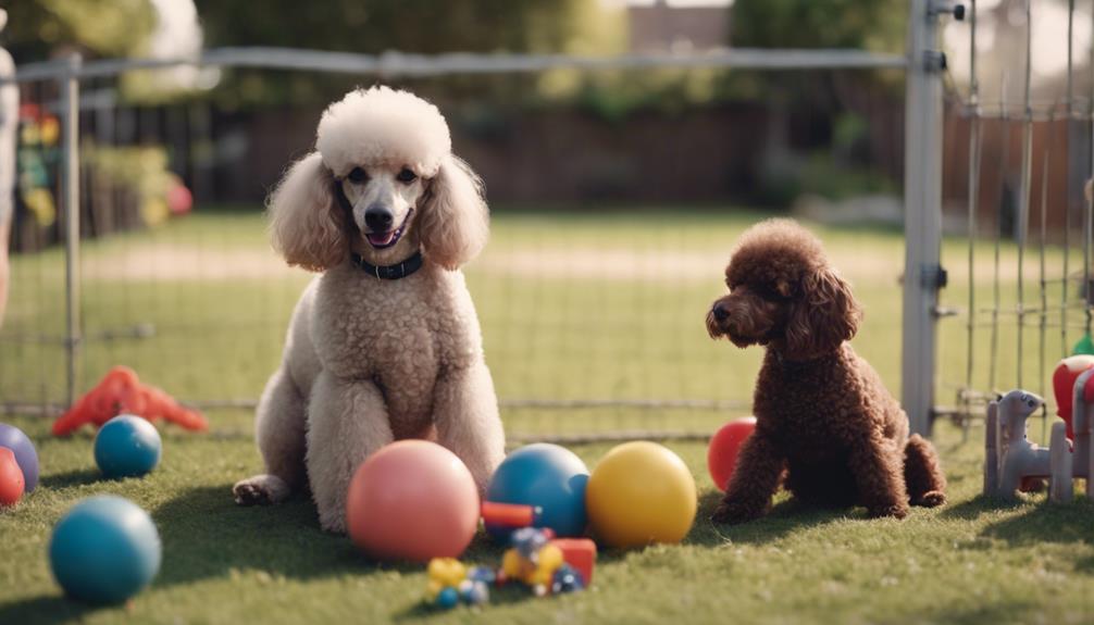 safety with poodles and kids