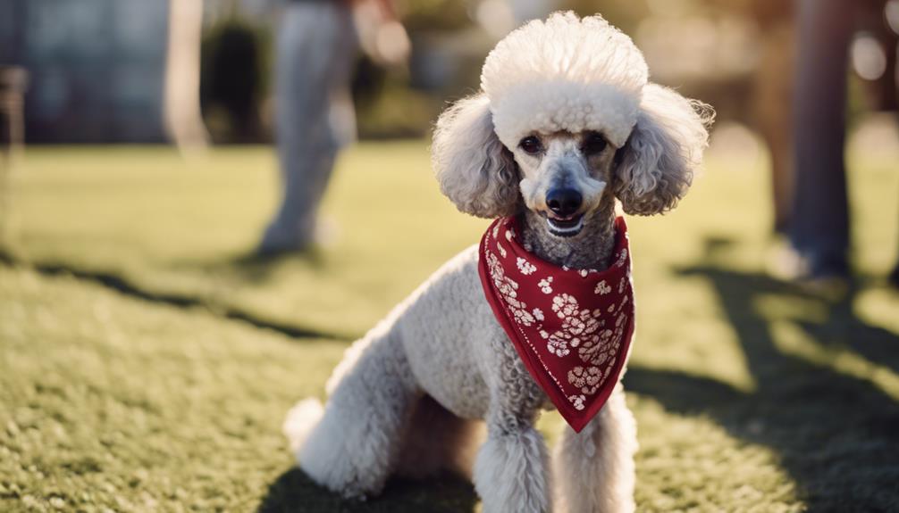 summer grooming for poodles