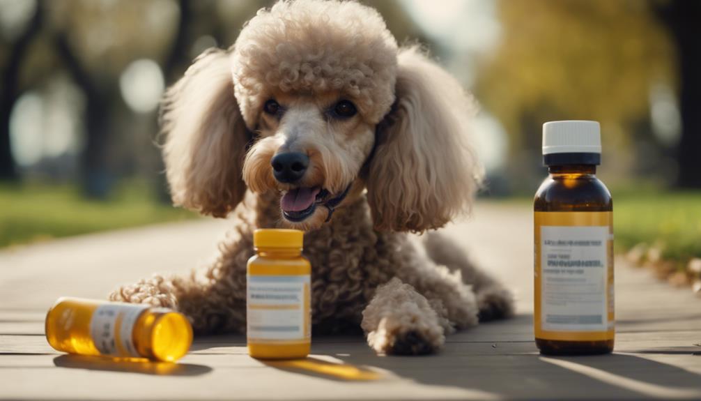 supporting poodle joints health