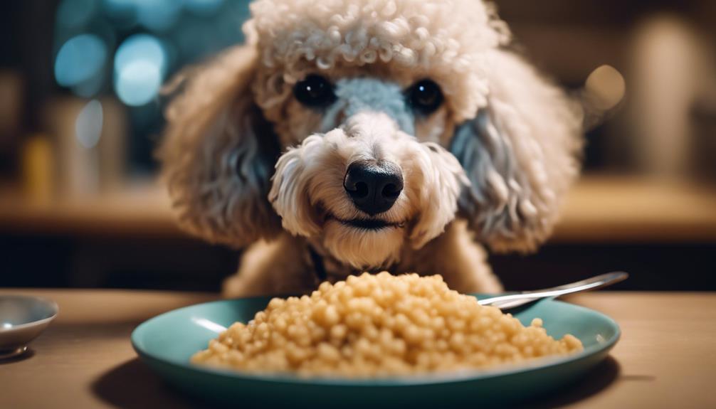 tailored diet for poodles