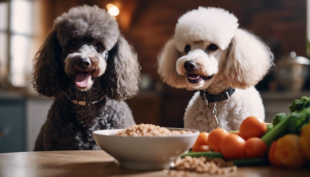 tailoring diets to poodles