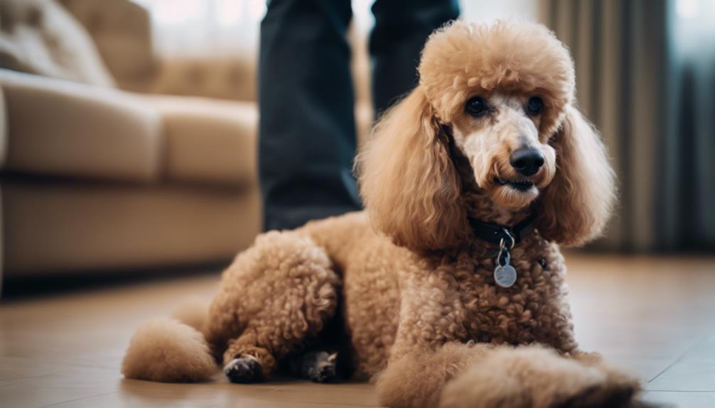 therapy poodles learn commands