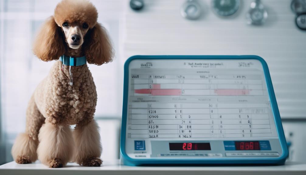 tracking poodle s health progress