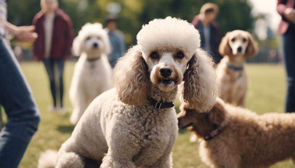 training poodles with care
