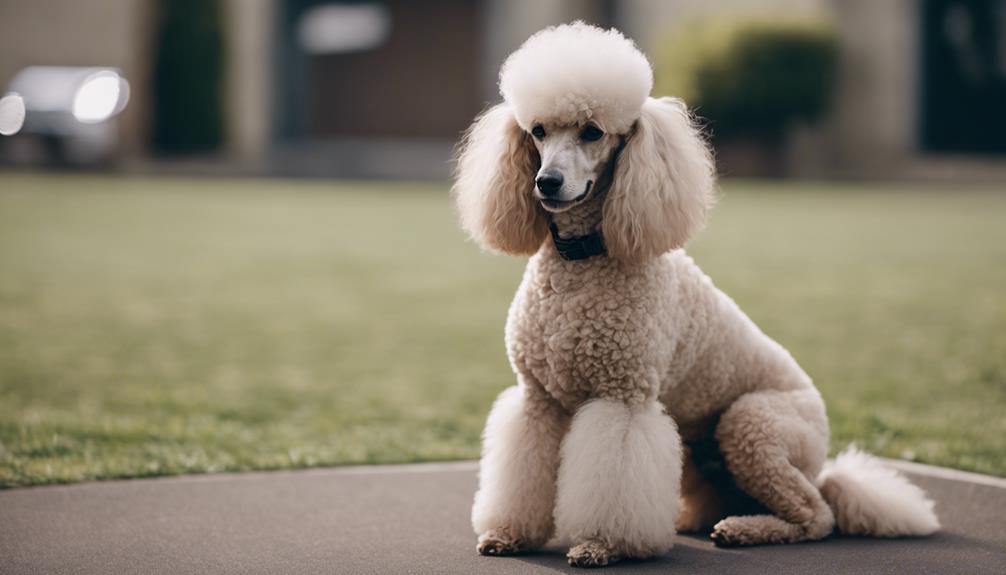 training shy poodles effectively