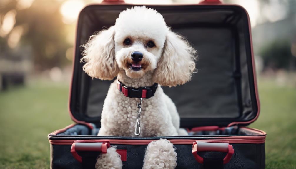 travel essentials for poodle