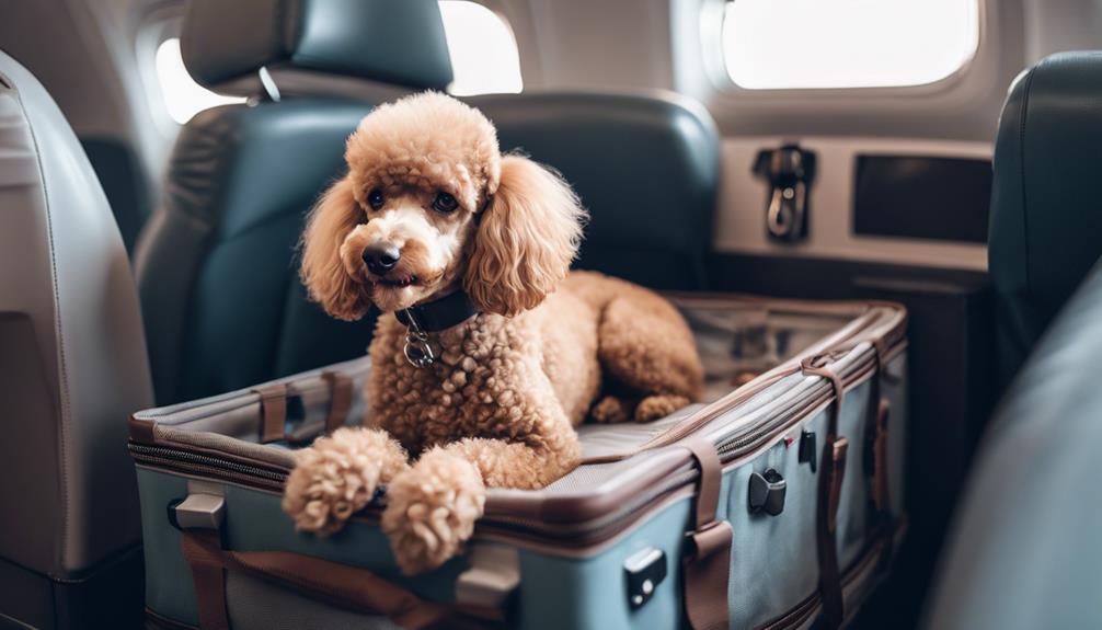 traveling with your poodle