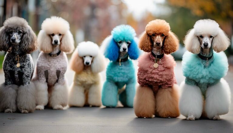 unique poodle coat varieties