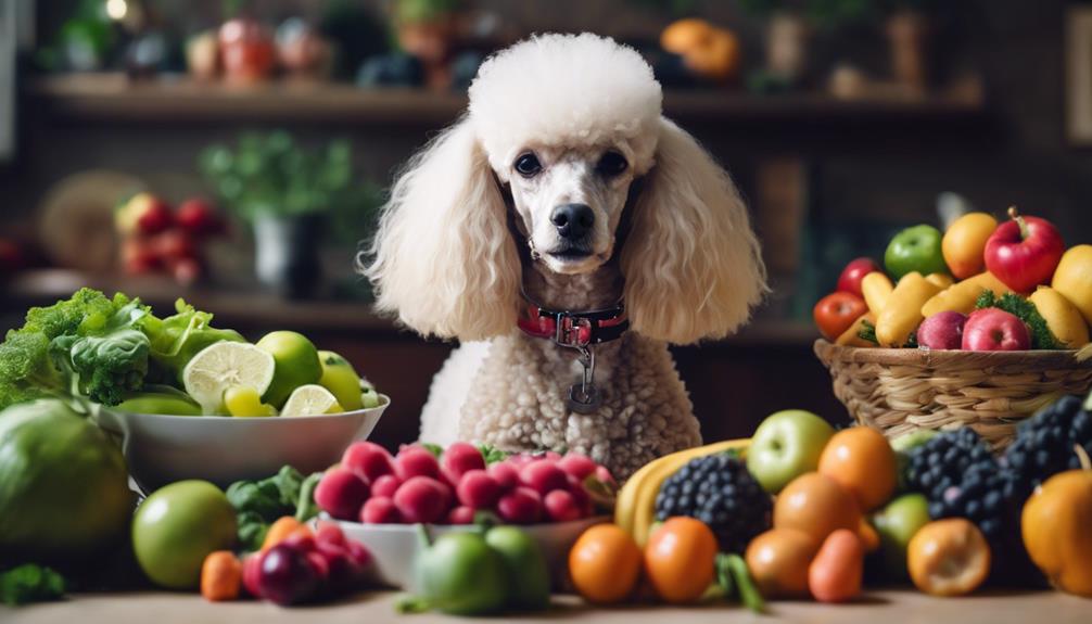 vegetarian diet for poodles